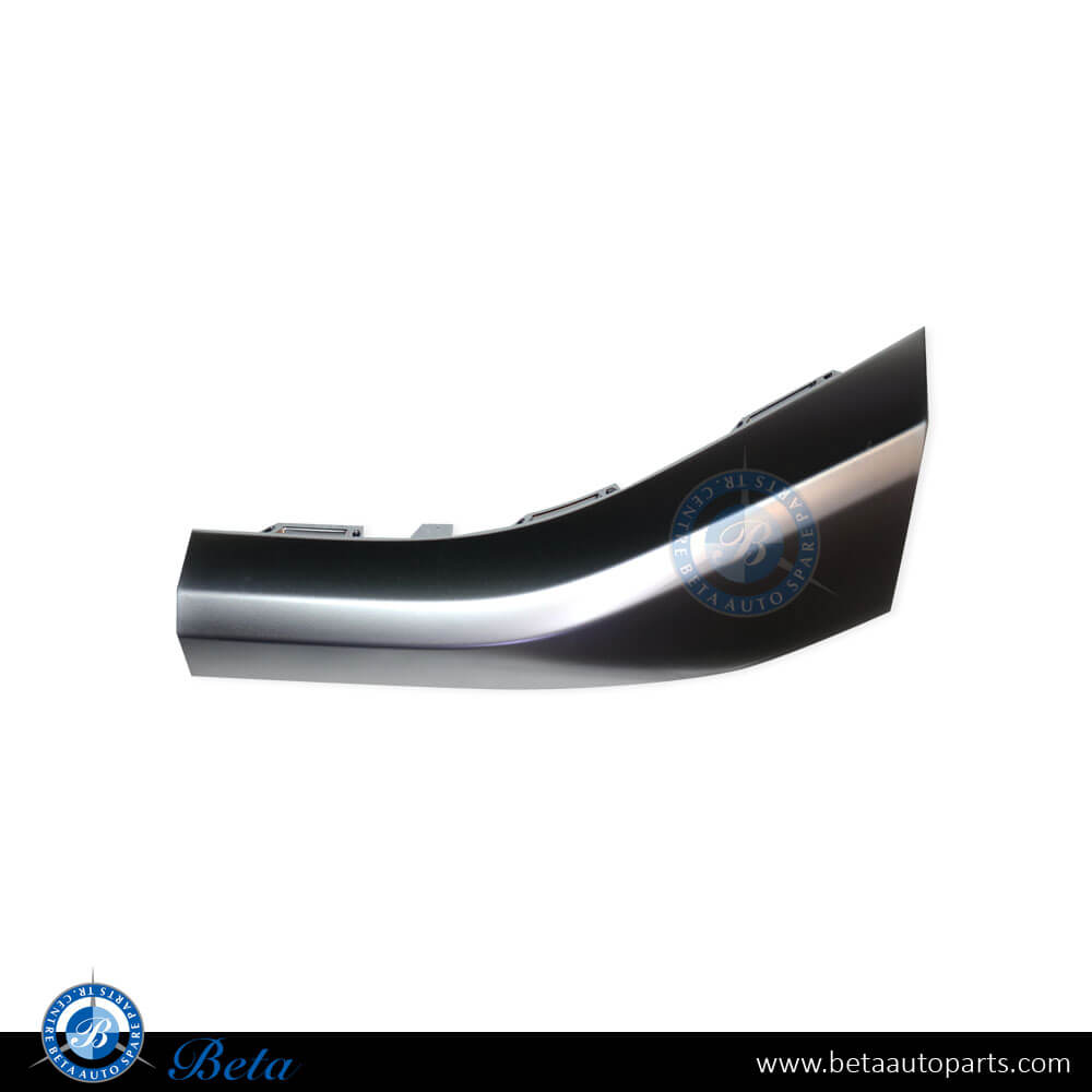 Right Side Rear Diffuser Inner Chrome Moulding - Silver for Audi Q5 2021-Up models, Part Number 80F8534583Q7 Right Side Rear Diffuser Inner Chrome Moulding - Silver for Audi Q5 2021-Up models, Part Number 80F8534583Q7